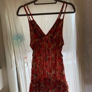 Floral, flouncy lightweight summer dress